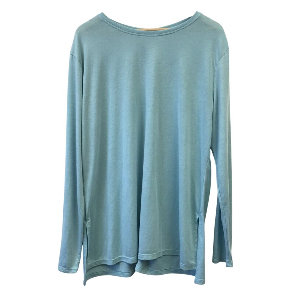 Athletic Works Top Womens 3X 22 Activewear Blue